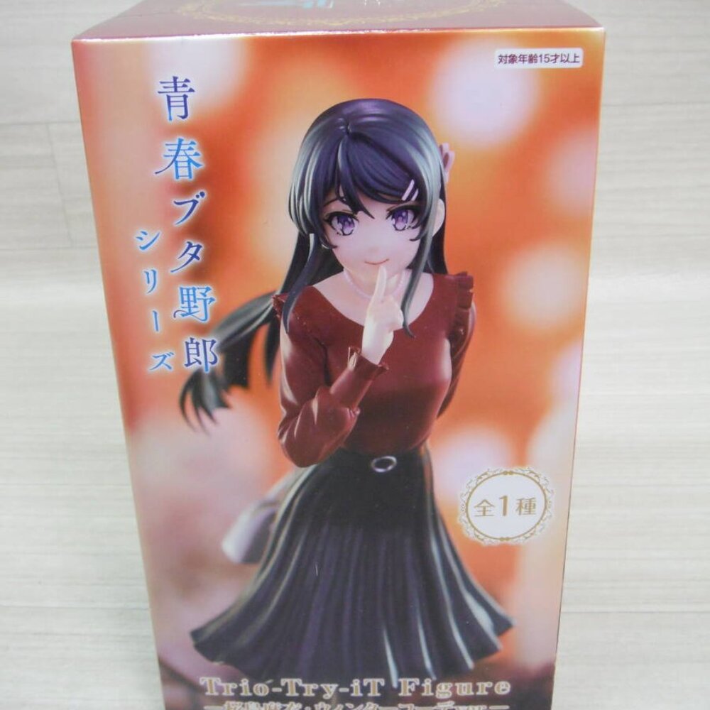 Rascal Does Not Dream Furyu Trio-Try-It Mai Sakurajima Figure